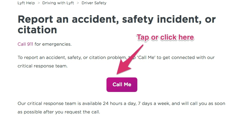 Lyft Phone Number: How To Contact Lyft Support by Phone — Call Me Button