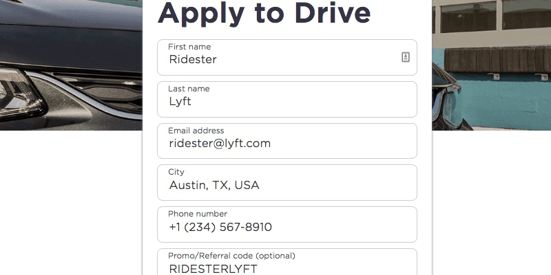 Apply to drive with Lyft Express Drive