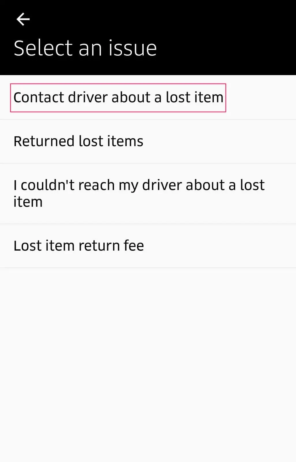 Uber Lost and Found: Get Back Something You Left in an Uber Ride
