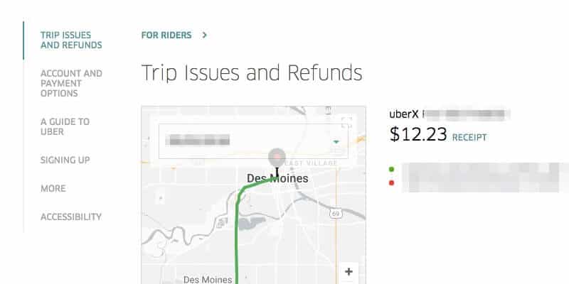 Trip Issues and Refunds: Uber Receipt Help 