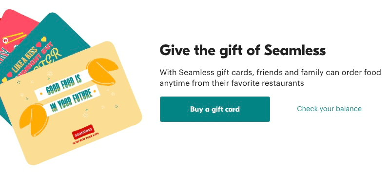 The Top 4 Food Delivery Service Gift Cards: Seamless