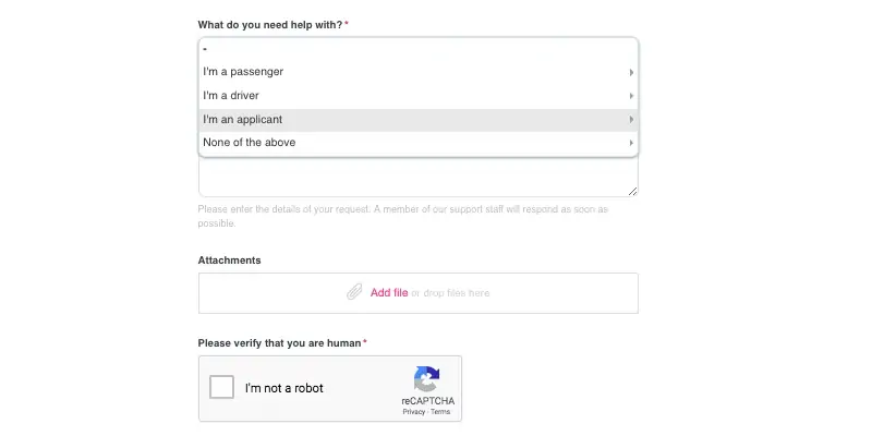 How to Check Your Lyft Application Status (and What Can Delay the Process) - Select issue