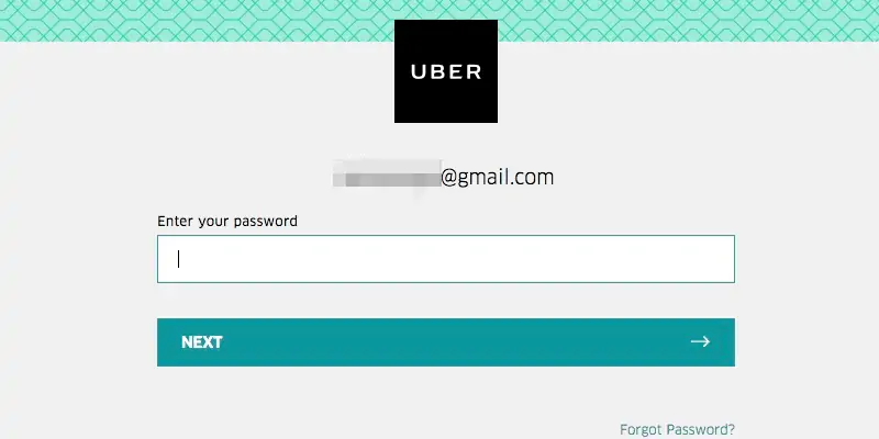 How to Email Uber Customer Service - Password