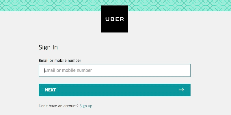 How to Email Uber Customer Service - Sign in