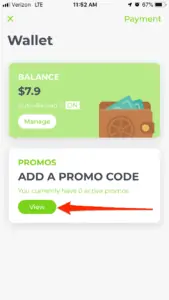 How to add a Lime promo code