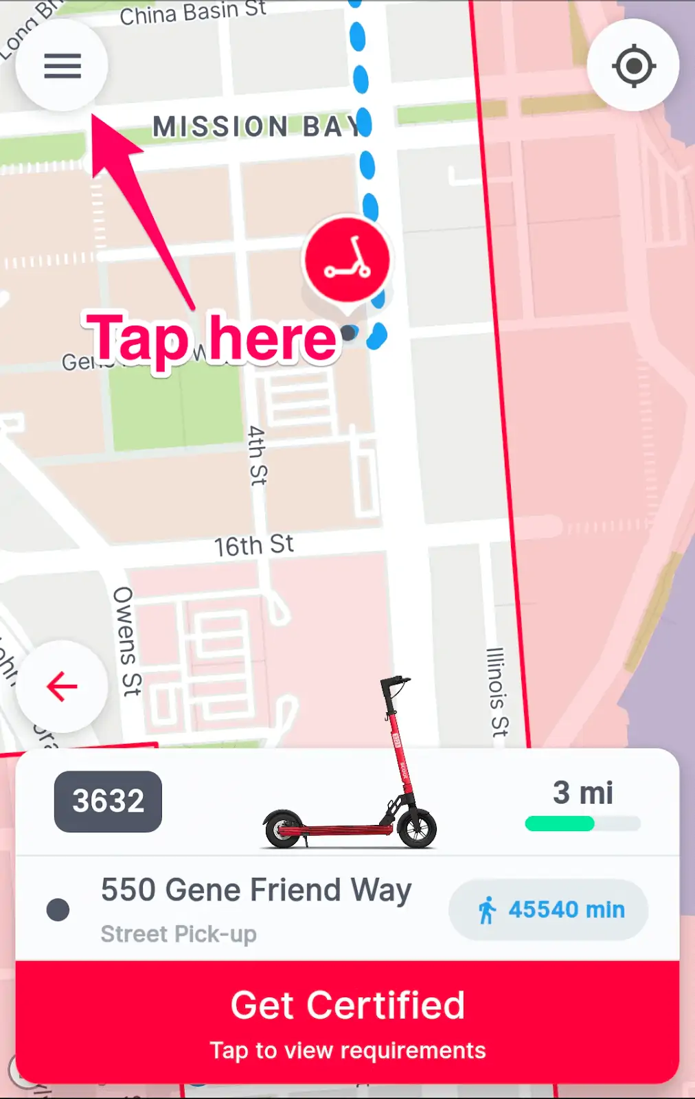 Scoot Scooters: Electric Kick Scooters for Adults in San Francisco - Map