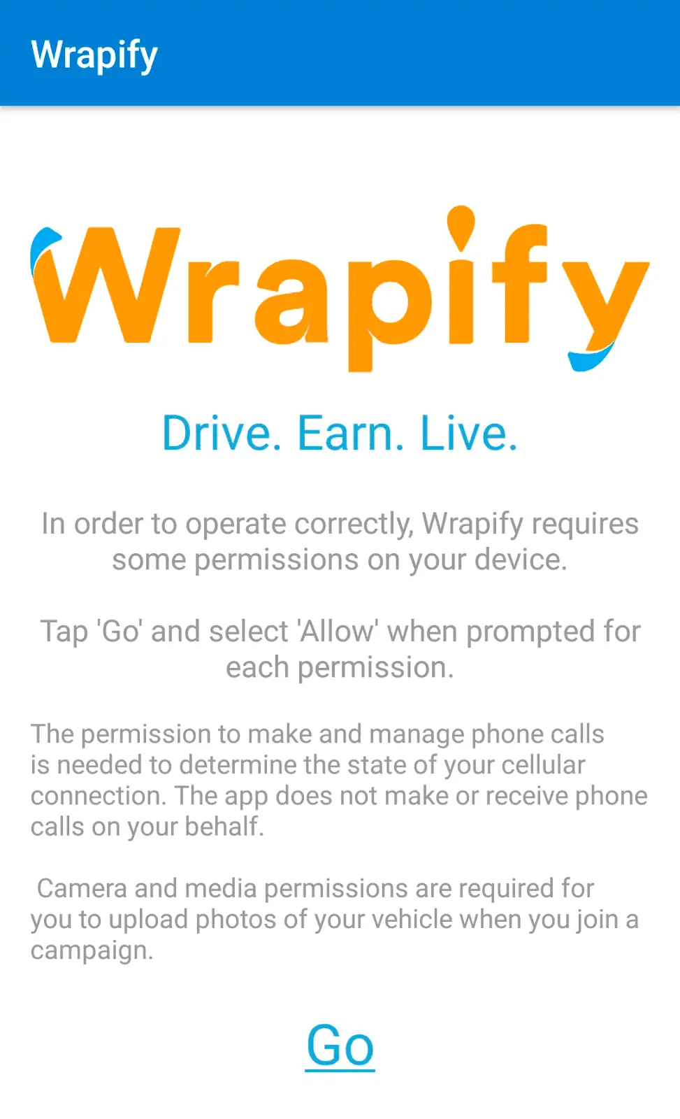 Wrapify for Drivers