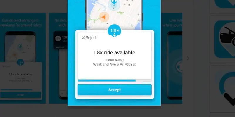 Via Driver: Everything You Need to Know - Accept a ride