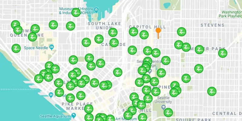 The Top 10 Best Zipcar Locations in the United States - Seattle