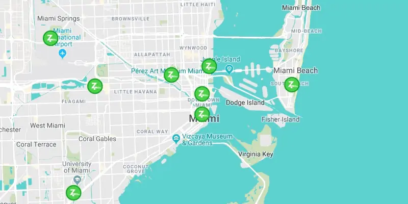 The Top 10 Best Zipcar Locations in the United States - Miami