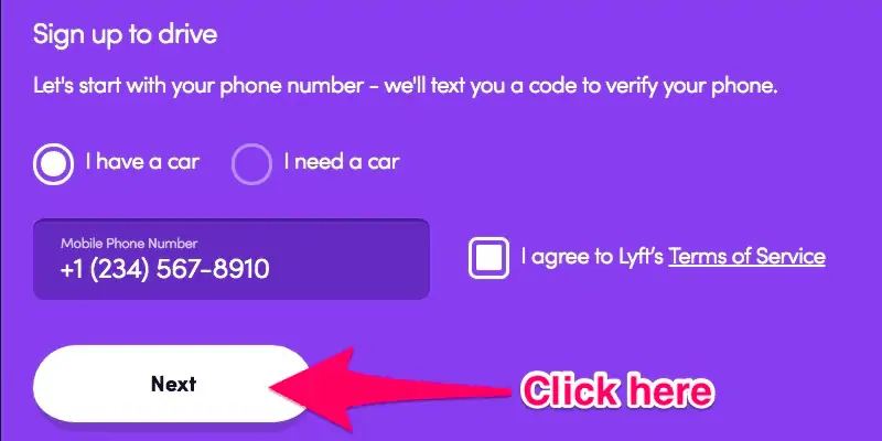 How to Drive With Lyft: The Complete Guide - Verify number