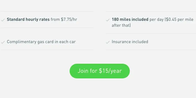 Zipcar Student: The Complete Guide - Rates