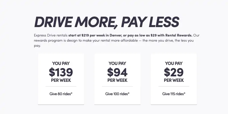 Drive more, pay less with Lyft Express Drive