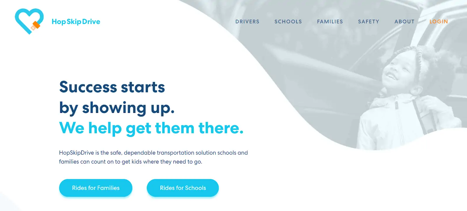 HopSkipDrive is considered an Uber for kids service