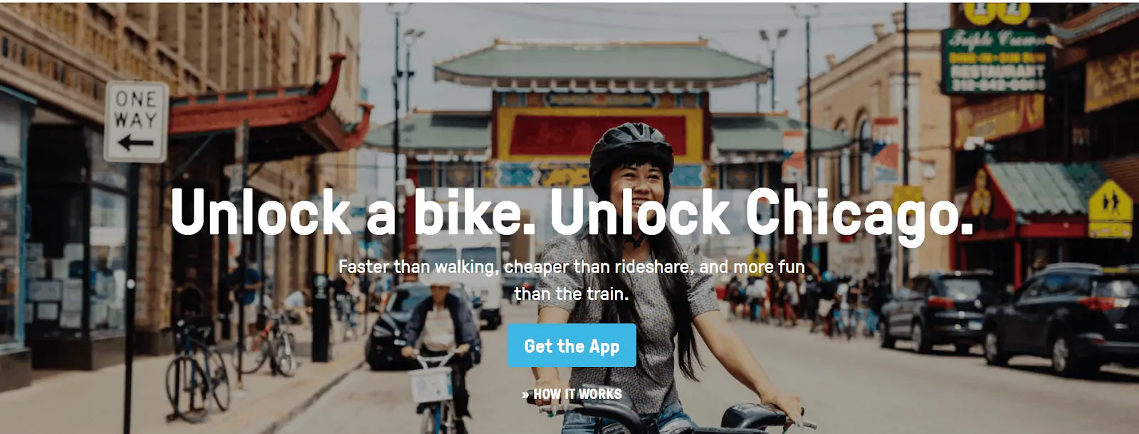 The Divvy bikes homepage