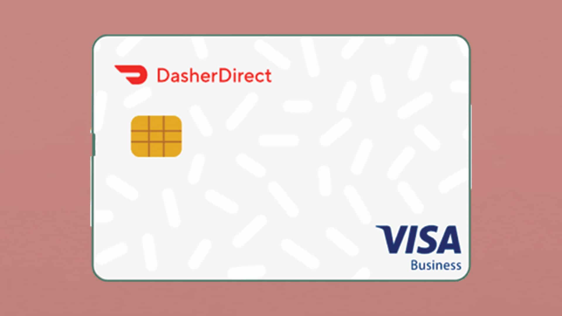 screenshot of dasherdirect card for doordash