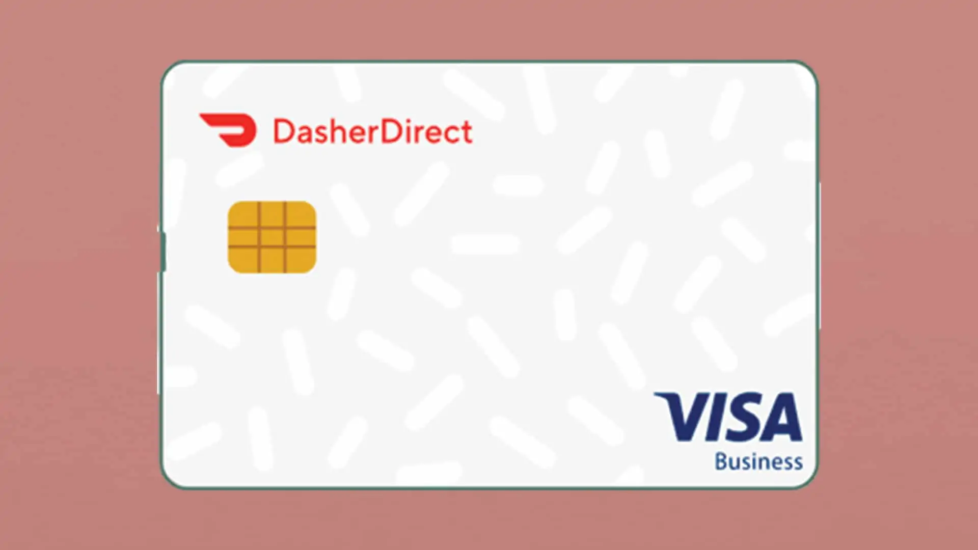 screenshot of dasherdirect card for doordash