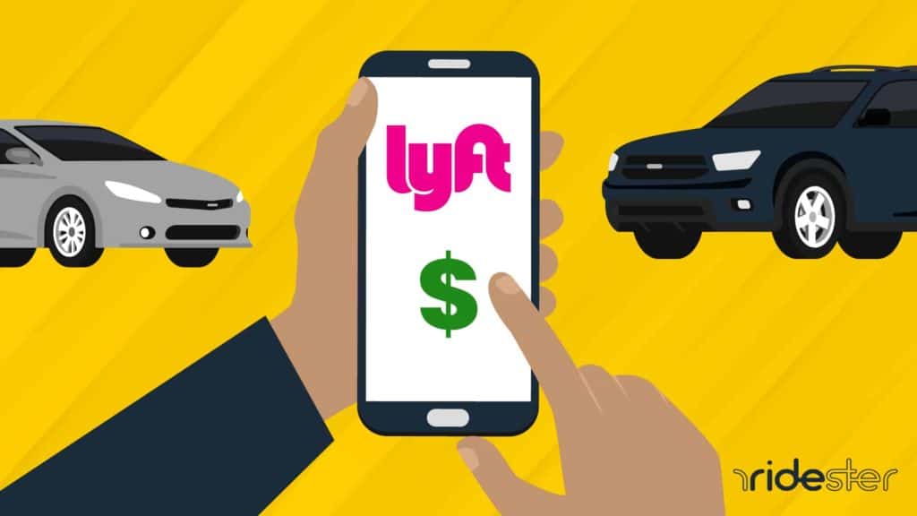 vector graphic to illustrate lyft cost, pricing, and more