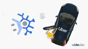 vector graphic image for uber san francisco airport pickup header image