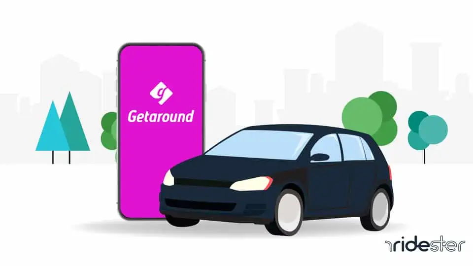 vector graphic for the how does getaround work post on ridester.com
