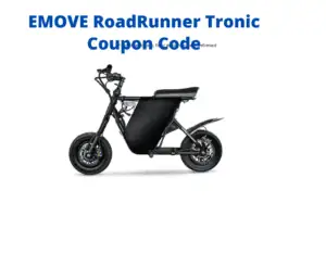 featured image of EMOVE roadrunner Tronic coupon code