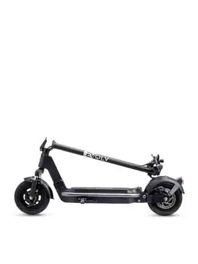 image of folded evolv stride scooter