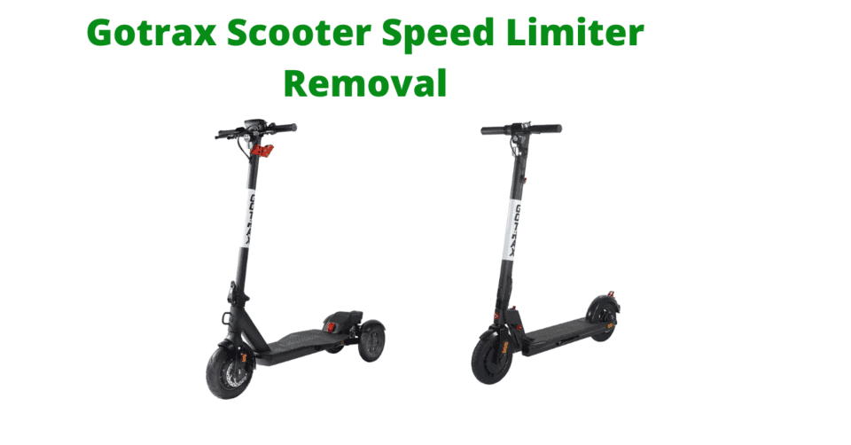 Gotrax Scooter Speed Limiter Removal