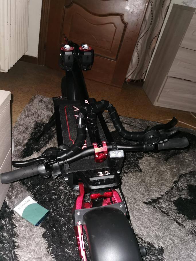 Folded X-Tron X10 Pro scooter