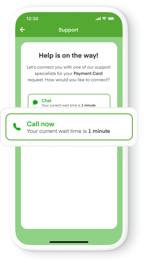 image of the instacart live chat feature for shoppers