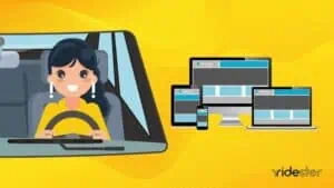 vector graphic showing a header image for is i drive safely legit