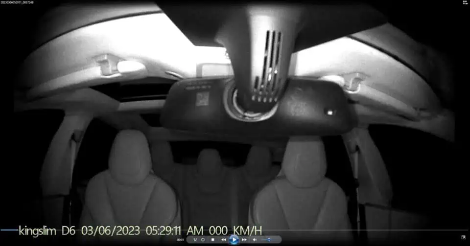 image from kingslim d6 dash cam review