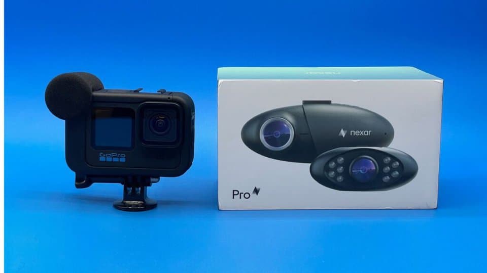 image showing a nexar pro unboxing - for nexar pro review