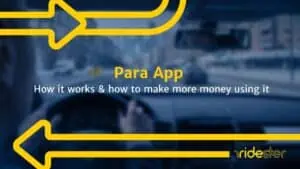 vector graphic showing the words "Para app" on the screen, and "how to make more money with it" below it