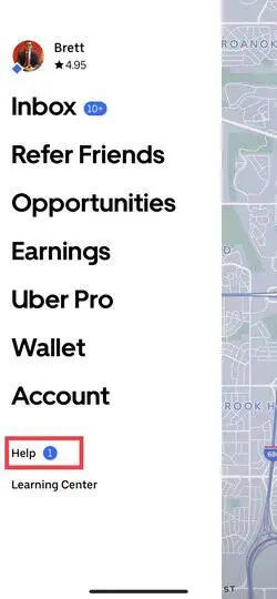 a screenshot showing a step-by-step process of how to book a virtual Uber Greenlight Hub visit within the Uber driver app