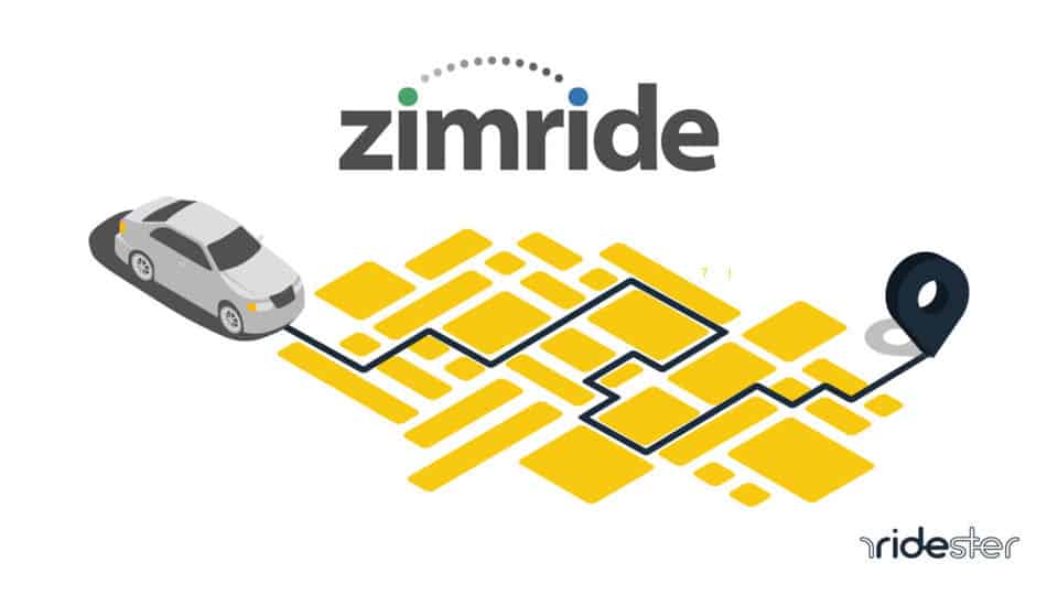 vector graphic showing a high-level overview of zimride and what it is